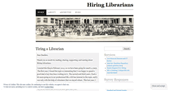 Desktop Screenshot of hiringlibrarians.com